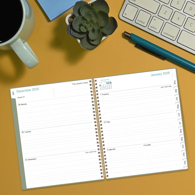 2026 Planner - Weekly Monthly Planner 2026 from January 2026 to December 2026 - Image 7