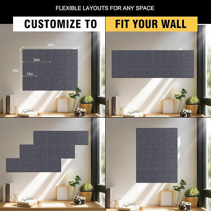 TSJOFFICE Large Cork Board for Wall - Image 2