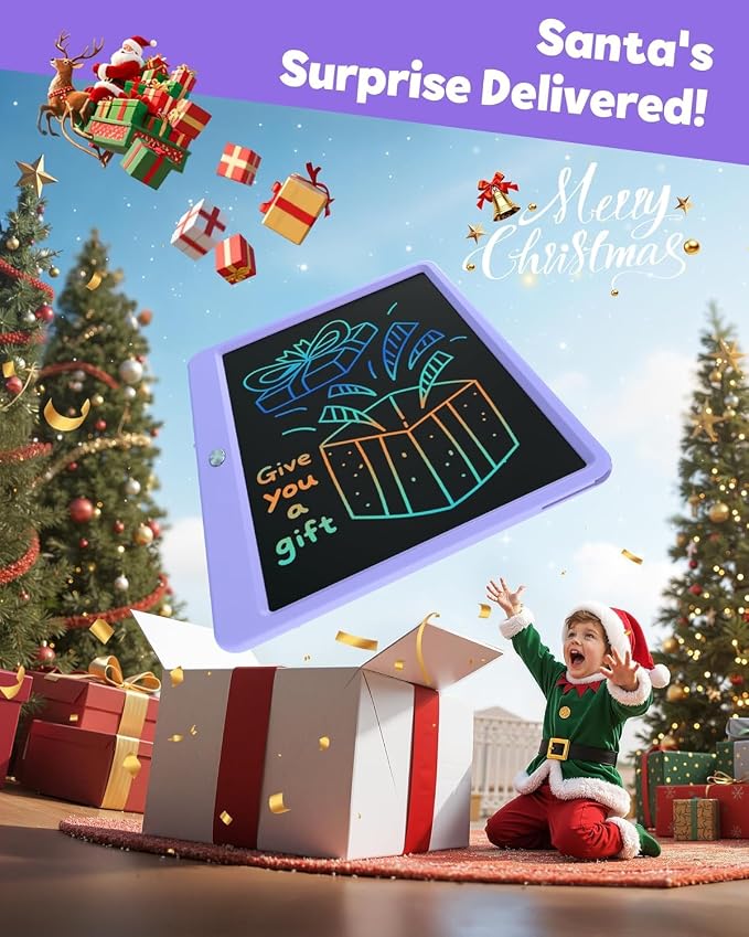 TEKFUN 12" LCD Writing Tablet for Kids Ages 3–8, Fun Drawing Tablet for - Image 3
