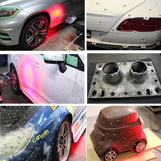 6.0mm Optical Tracking 3D Scanner Marker for Industrial Consumer 3D Scanner,3D Scanning Markers Dots Stickers Reference Point Markers for 3D Scanning,Diffuse Reflection Markers for 3D Scanner (100pcs)-DeskLoop Office