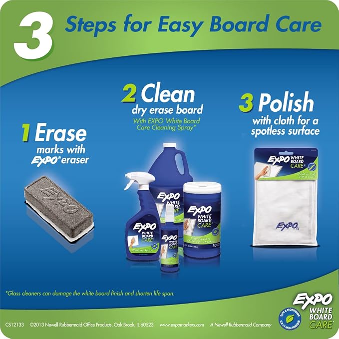 EXPO Dry Erase Soft Pile Block Whiteboard Eraser, 5-1/8 in. x 1-1/2 in. - Image 5