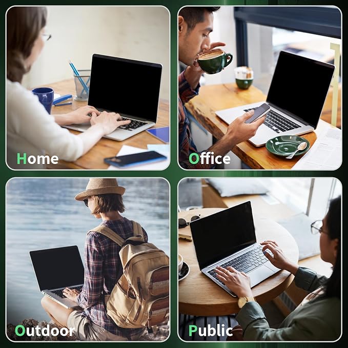 Laptop Privacy Screen 16 Inch, Laptop Screen Privacy Shield 16:9 Aspect Ratio - Image 7