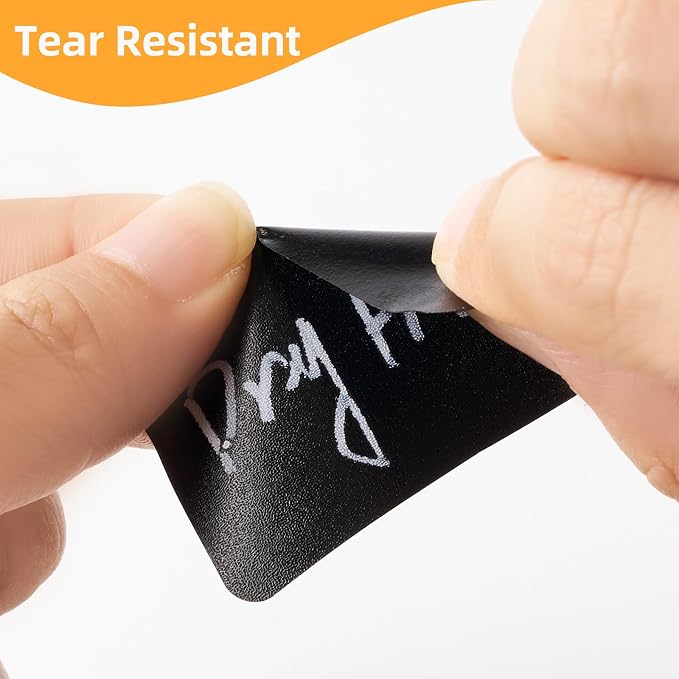 Homrelaxy 360Pcs Chalkboard Labels – 2.1x1.4 Inch Reusable Blackboard Stickers - Image 5