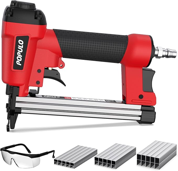 POPULO Pneumatic Staple Gun, Air Staple Gun by populo