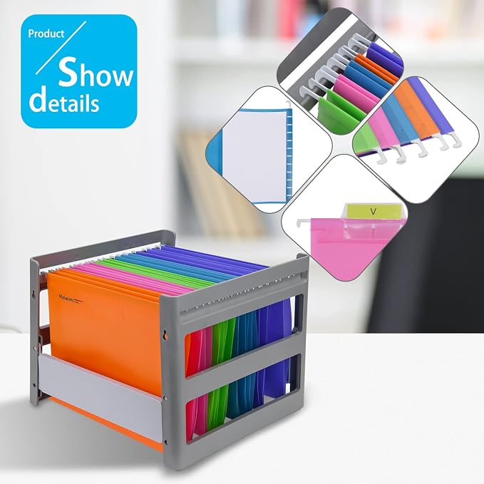 30 Pcs PP Hanging File Folders Letter Size, File Folders - Image 5