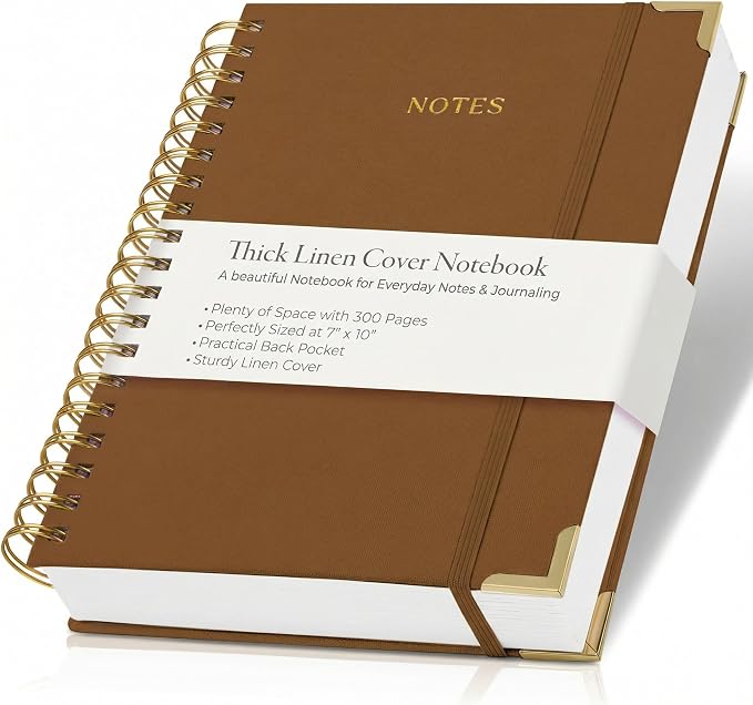 Aesthetic Thick Spiral Notebook Journal - Image 9