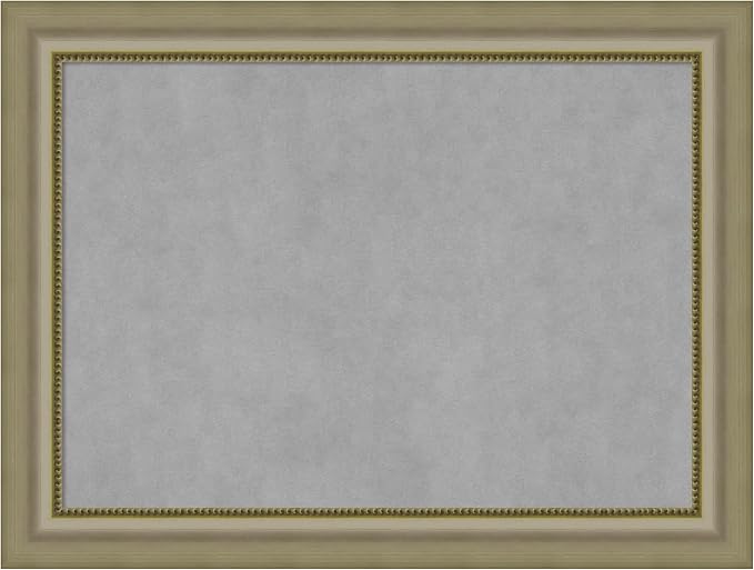 Amanti Art Silver Framed Magnetic Board 25x33 Medium Vision Board by AmantiArt