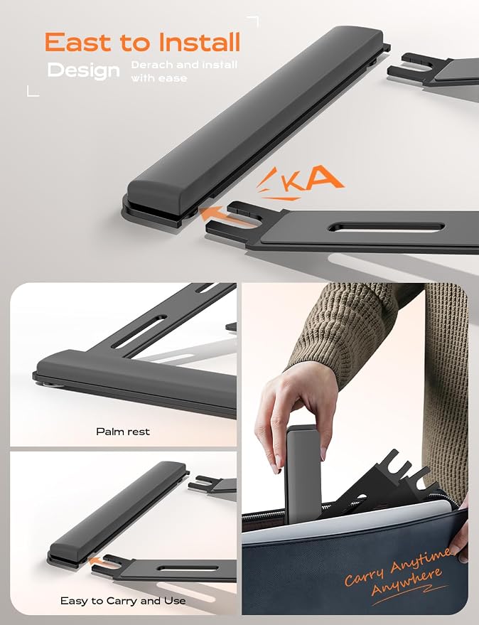LOXP Laptop Stand for Desk, Metal Laptop Stand - Image 7