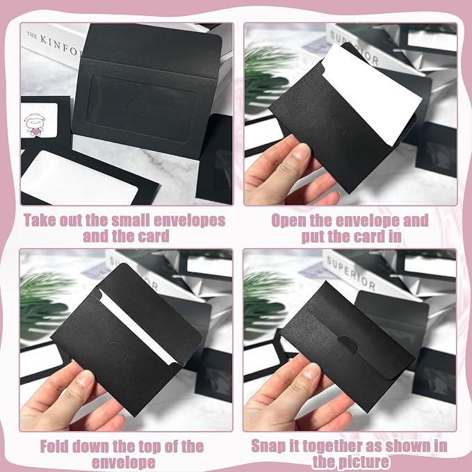 120 Packs Gift Card Envelopes Sleeves Credit Card Size - Image 4