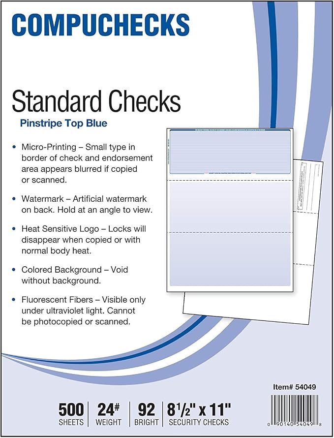 Business Voucher Check Stock by Compuchecks