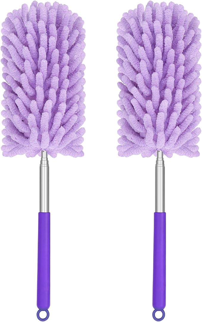 Mini Duster for Cleaning, 360° Bendable Hand Dusters by TIMIVO