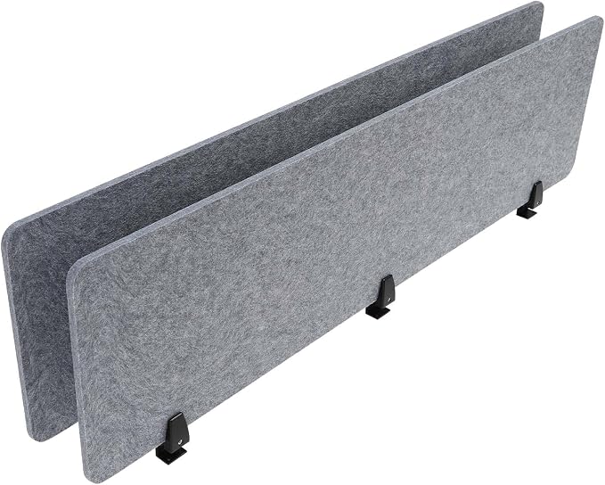 Desk Divider Mounted Privacy Panel, Business Counters by DEROANKE