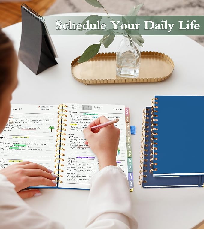 A5 Academic Planner 2026-2027, Weekly and Monthly Planner from July 2026 - Image 7