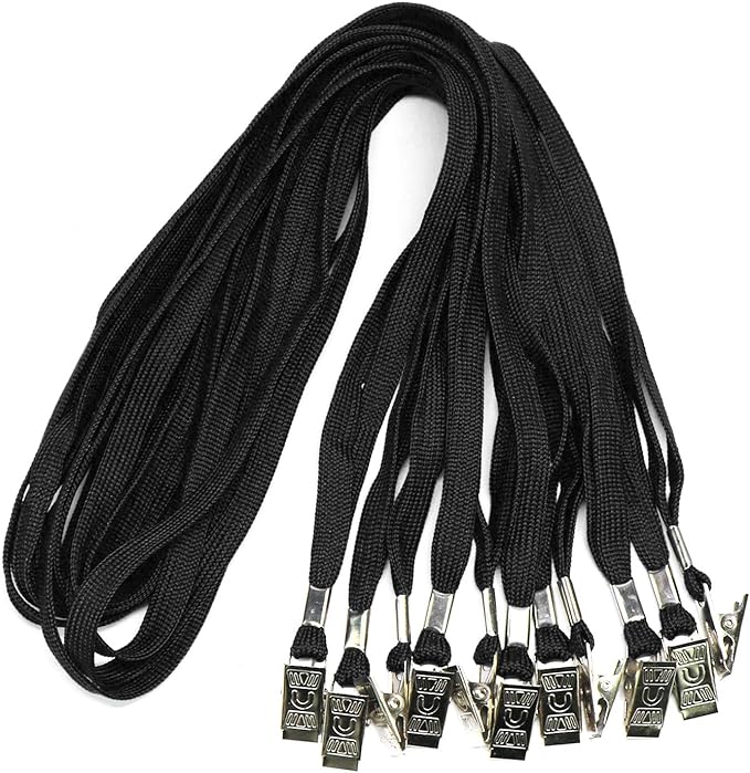 Ollain Badge Lanyards Neck Bulk Cruise Lanyards Black Lanyard by Ollain