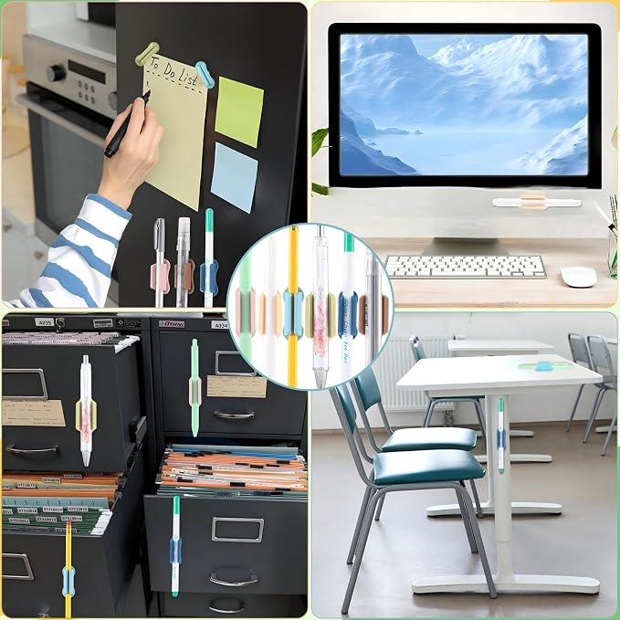 Sherr 60 Pack Adhesive Pencil Holders - Image 7