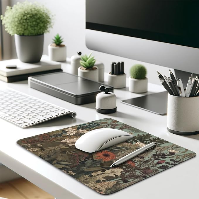 Botanical Elegance Wildflower Mouse Pad - Image 7