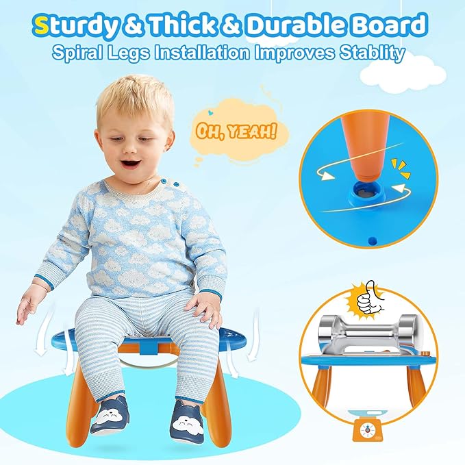 Kikidex Magnetic Drawing Board, Toddler Girl Toys - Image 6