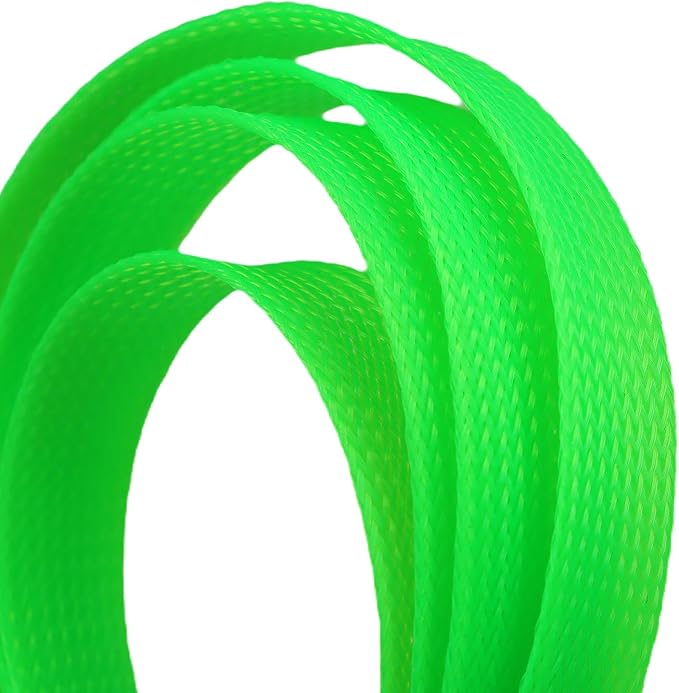 25ft PET Expandable Braided Cable Sleeve 1 inch Pet Braided Cable Sleeve - Image 2