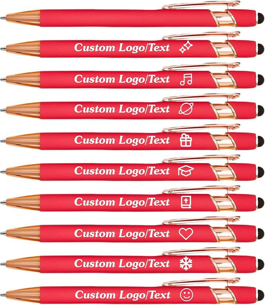CRME Personalized Pens with Stylus Custom Pens in Bulk Customized Engraved with by Unknown