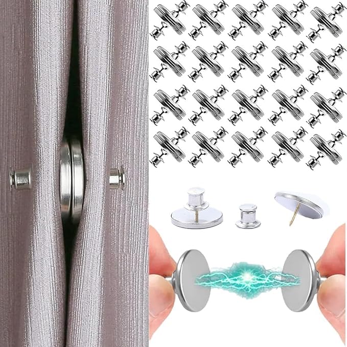 20 Pairs Magnetic Curtain Clips by Unknown