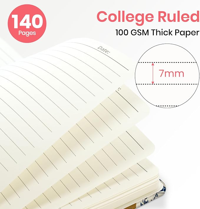 ZOTIA Lined Spiral Journal Notebook - Image 2