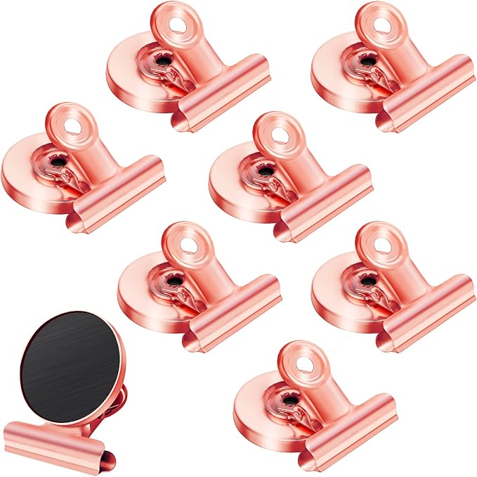 8 Pack Refrigerator Magnets Fridge Magnets Magnetic Clips Perfect by JTIEO