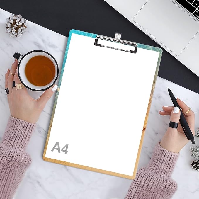 Fashion Clipboard, A4 Letter Size Wooden Decorative Clipboards - Image 7
