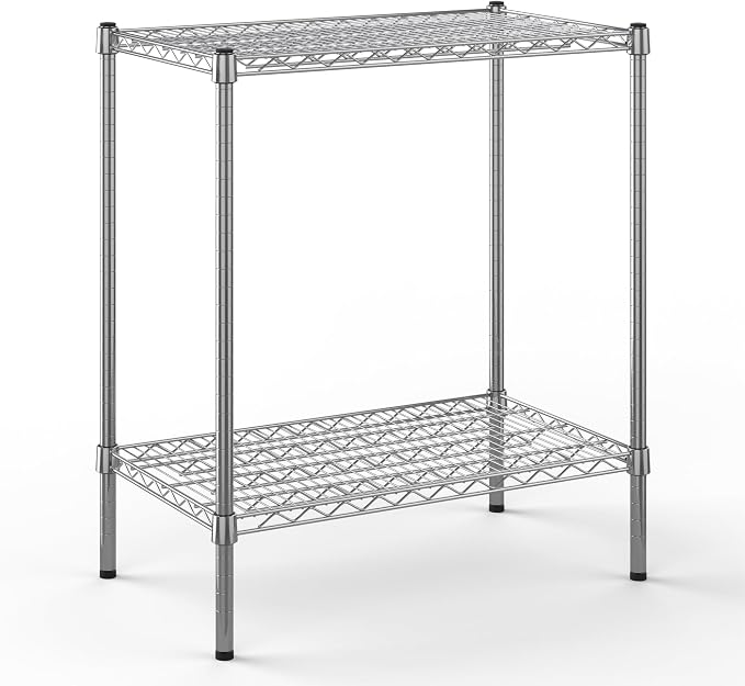 Regal Altair 18" Deep x 30" Wide x 34" Height Wire Shelving Kit | 2-Tier | NSF by Regal+Altair