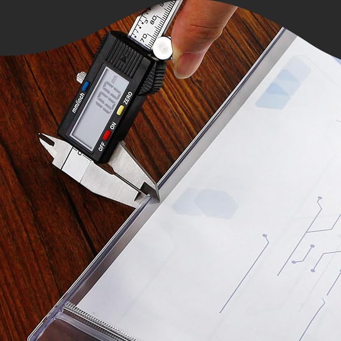 Ollain 10 PCS Job Ticket Holders Waterproof Resealable Zip Dry Erase Document - Image 6