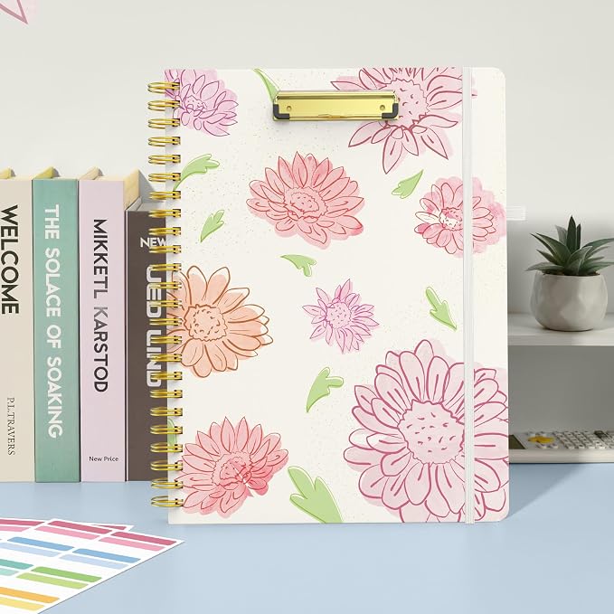 Sooez Clipboard Folio with Refillable Notepad, Folder with 10 Storage Pockets - Image 7