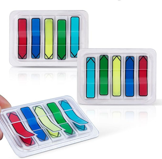 Golcellia 3 X 300 Tablets, Transparent Sticky Notes, Page Markers, Book Tabs by Golcellia