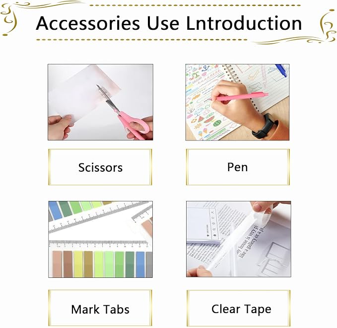 Office Supplies, Stapler and Tape Dispenser Set - Image 3
