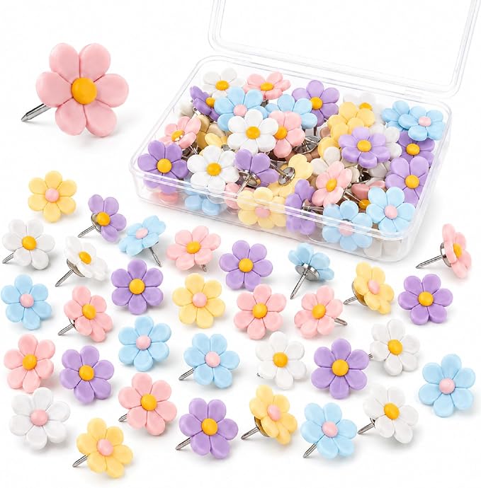 Dispowreath 50 Pcs Flower Push Pins by Dispowreath