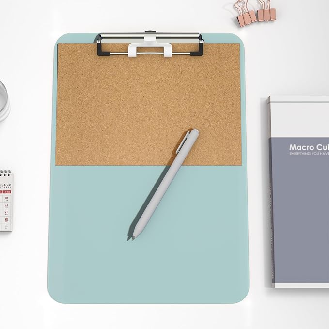 Hongri Plastic Clipboard with Pen Holder, Nurses and Women, Low Profile Clip - Image 7
