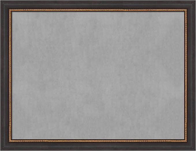 Amanti Art Black Framed Magnetic Board 21x27 Medium Vision Board by AmantiArt