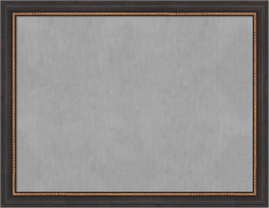 Amanti Art Black Framed Magnetic Board 21x27 Medium Vision Board by AmantiArt