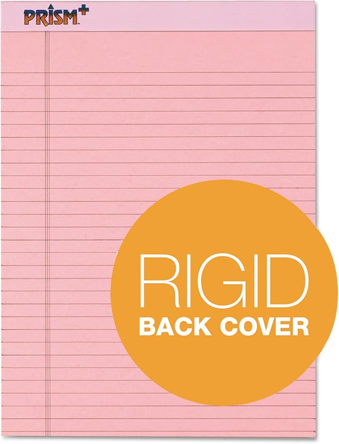 Tops Prism Writing Pads, 8-1/2" x 11-3/4", Legal Rule, Perforated, 50 Sheets - Image 3