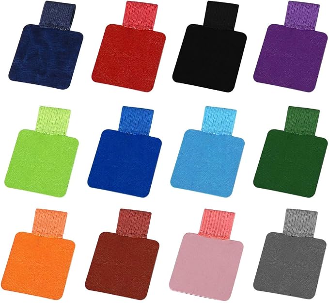 SLSON 12 Pack Notebook Pen Loop Holder Self-Adhesive Pen Holder Pencil Holders by SLSON