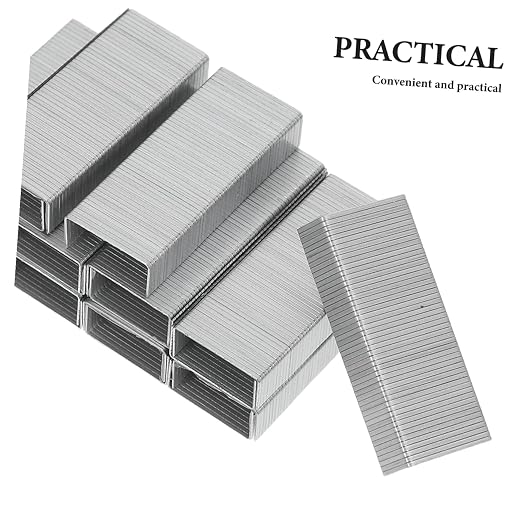 Lurrose 1000Pcs 6Mm Galvanized Staples 24 Gauge Staples - Image 3