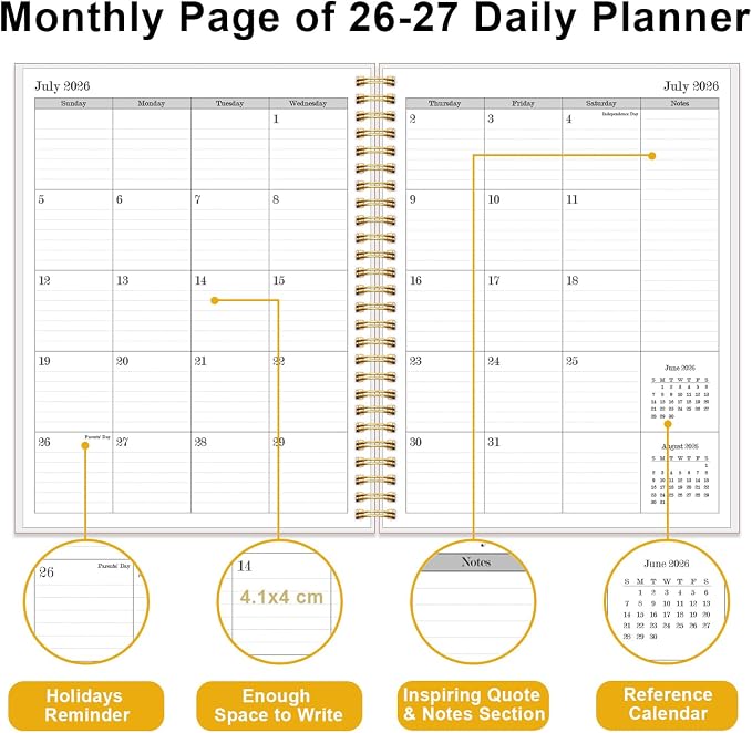 Daily Planner 2026-2027 - Image 3