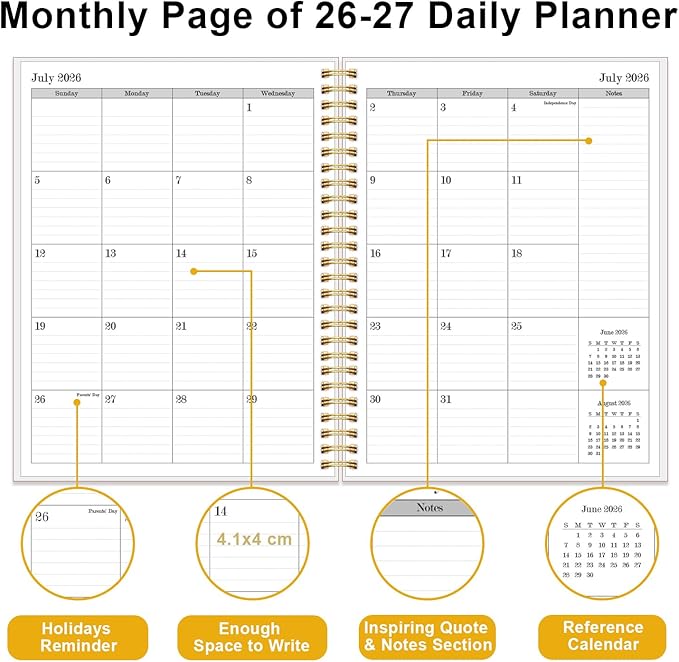 Daily Planner 2026-2027 - Image 3