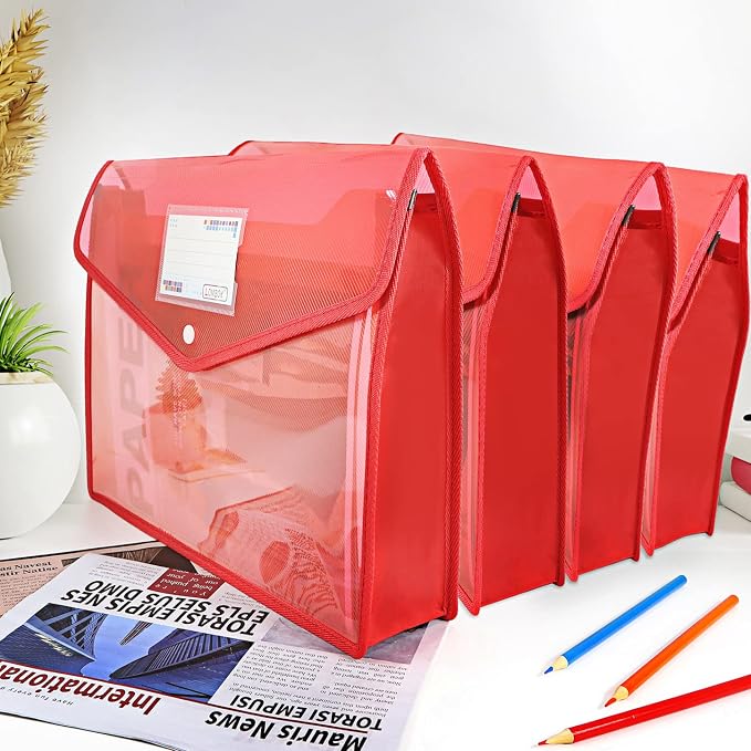 YoeeJob Plastic File Folders Legal Size 2 Pcs, Expandable Document Folder - Image 6