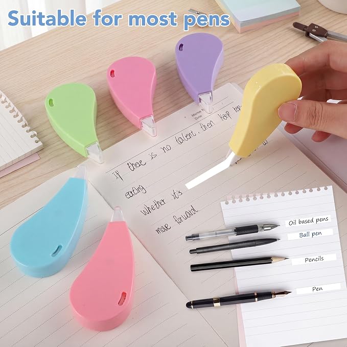 BESARME 12 Pack Correction Tape - Image 6