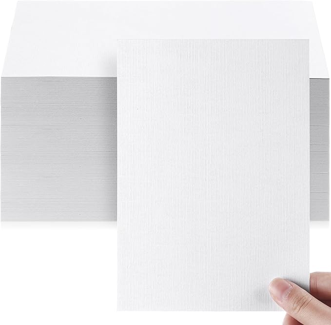 Geosar 150 Sheet Linen Cardstock Invitation Cardstock Heavyweight Printer Paper by Geosar