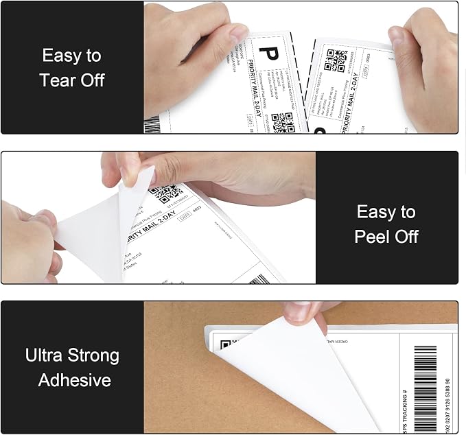 4"x6" Direct Thermal Shipping Labels, 500 Labels/Roll - Image 2