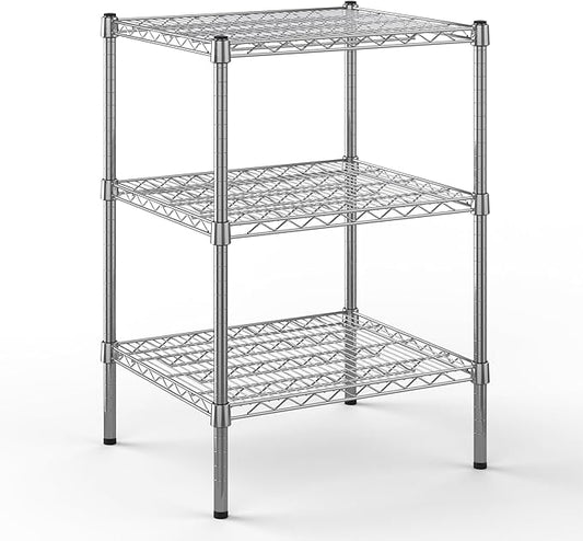 Regal Altair 21" Deep x 24" Wide x 34" Height Wire Shelving Kit | 3-Tier | NSF by Regal+Altair
