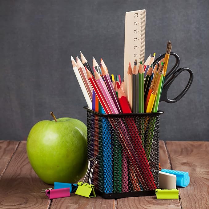 Nicunom 12 Pack Mesh Pen Holder - Image 5