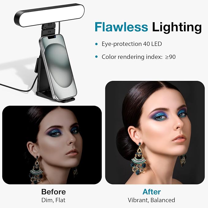InnoGear Video Conference Light, On-Camera Video Lights - Image 3