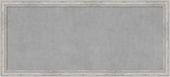 Amanti Art Silver Framed Magnetic Board 23x51 Oversize Vision Board by AmantiArt