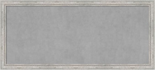 Amanti Art Silver Framed Magnetic Board 23x51 Oversize Vision Board by AmantiArt